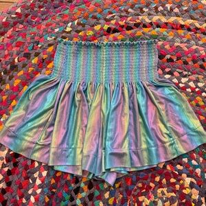 QUEEN OF SPARKLES Rainbow Skort